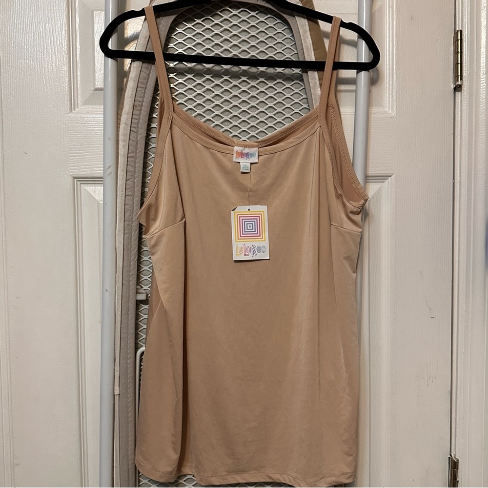 LulaRoe Cream Camisole - 2X